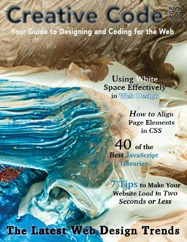 Creative Code magazine cover